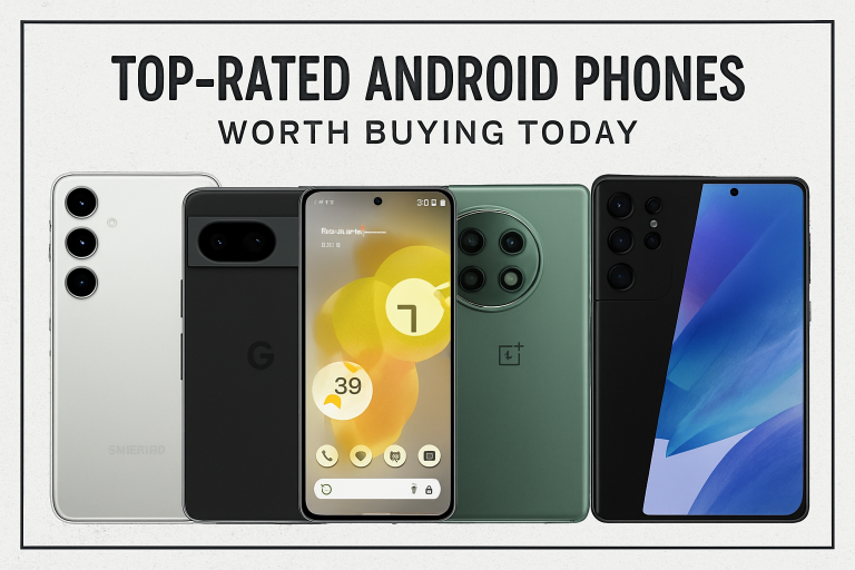 Top-Rated Android Phones Worth Buying Today
