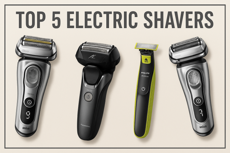 Top 5 Electric Shavers for Performance, Value, and Reliability