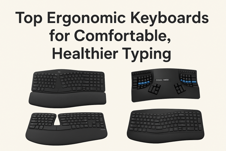 Top Ergonomic Keyboards for Comfortable, Healthier Everyday Typing