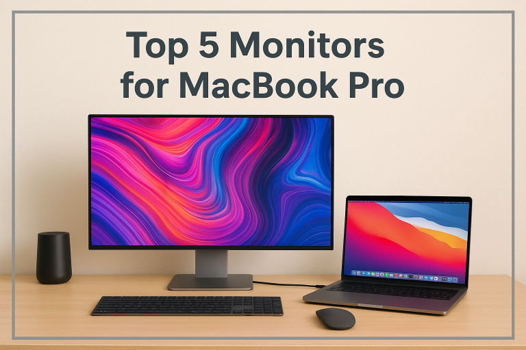Top 5 Monitors for MacBook Pro Productivity & Creative Work