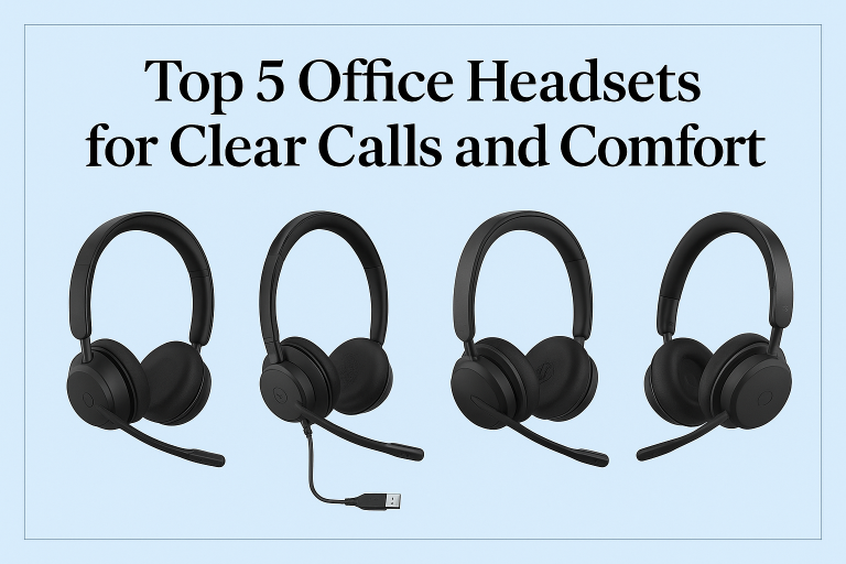 Top 5 Office Headsets for Clear Calls and Comfort
