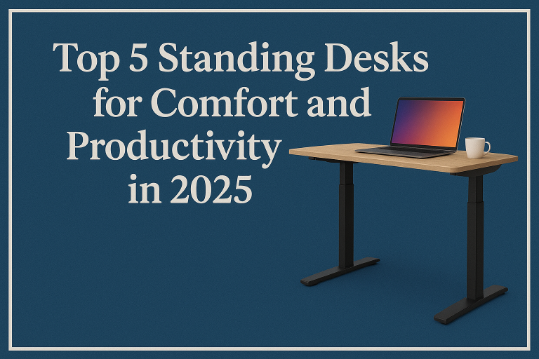 Top 5 Standing Desks for Comfort and Productivity in 2025
