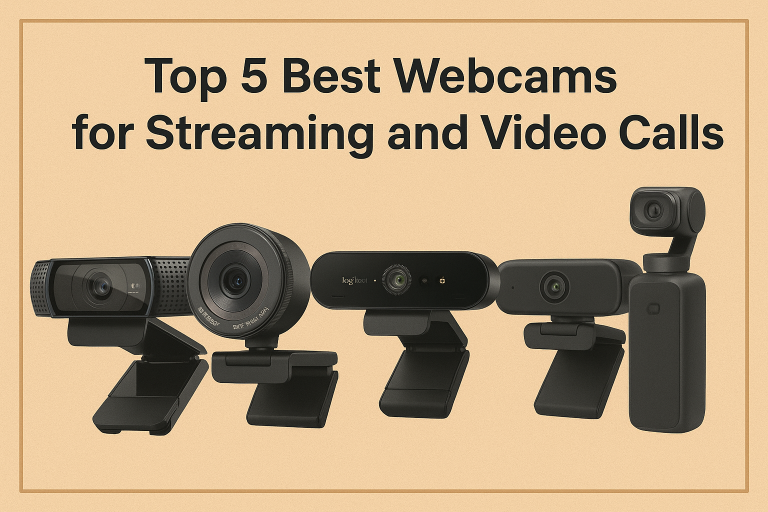 Top 5 Best Webcams for Streaming and Video Calls