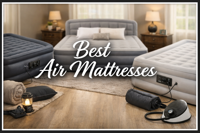 Top-Rated Air Mattresses for Comfort, Durability, and Easy Setup