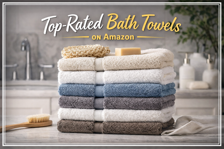 Top-Rated Bath Towels on Amazon for Comfort and Durability