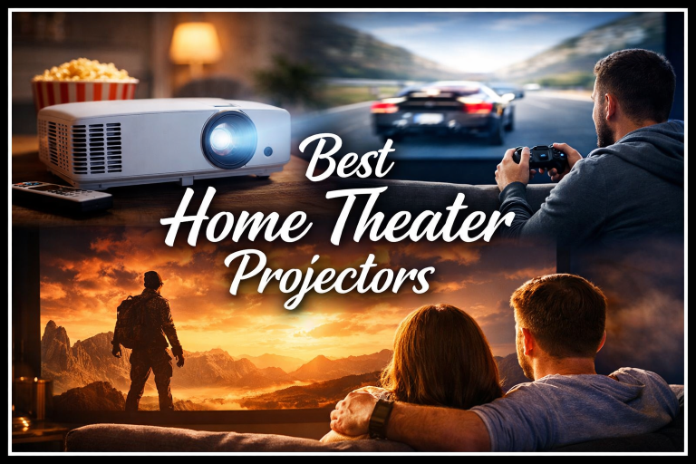 Best Home Theater Projectors for Movies and Gaming