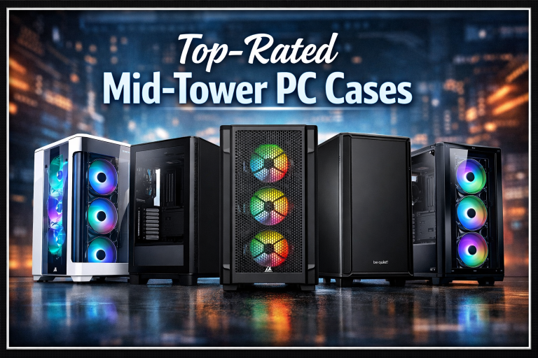 Top-Rated Mid-Tower PC Cases for Performance and Style