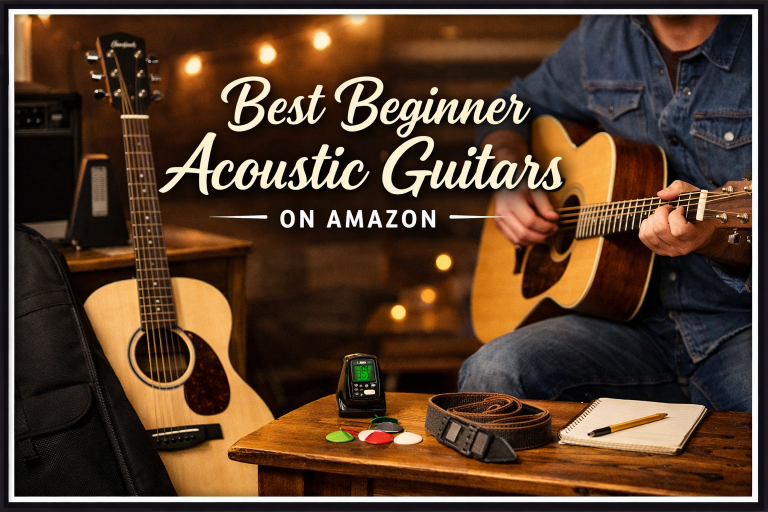Best Beginner Acoustic Guitars You Can Buy on Amazon