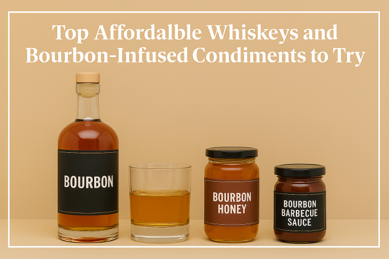 Top Affordable Whiskeys and Bourbon-Infused Condiments to Try