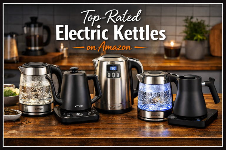 Top-Rated Electric Kettles on Amazon Right Now
