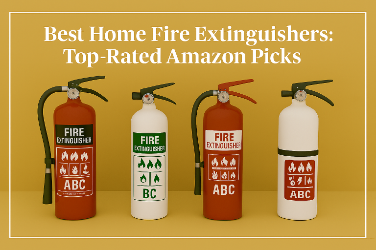 Best Home Fire Extinguishers: Top-Rated Amazon Picks