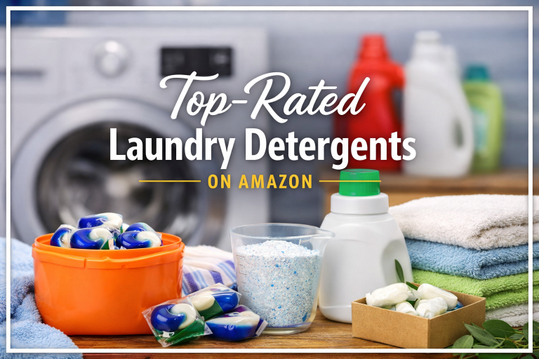 Top-Rated Laundry Detergents on Amazon Right Now