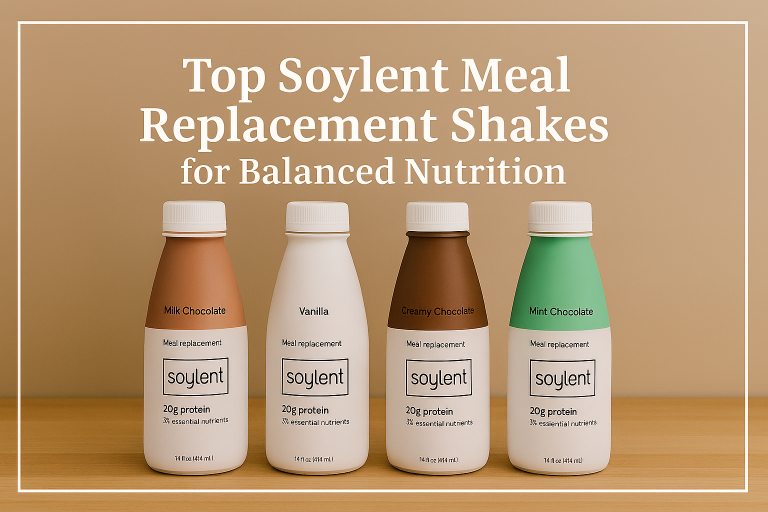 Top Soylent Meal Replacement Shakes for Balanced Nutrition