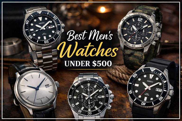 Top Men’s Watches Under $500: Stylish, Reliable, and Affordable