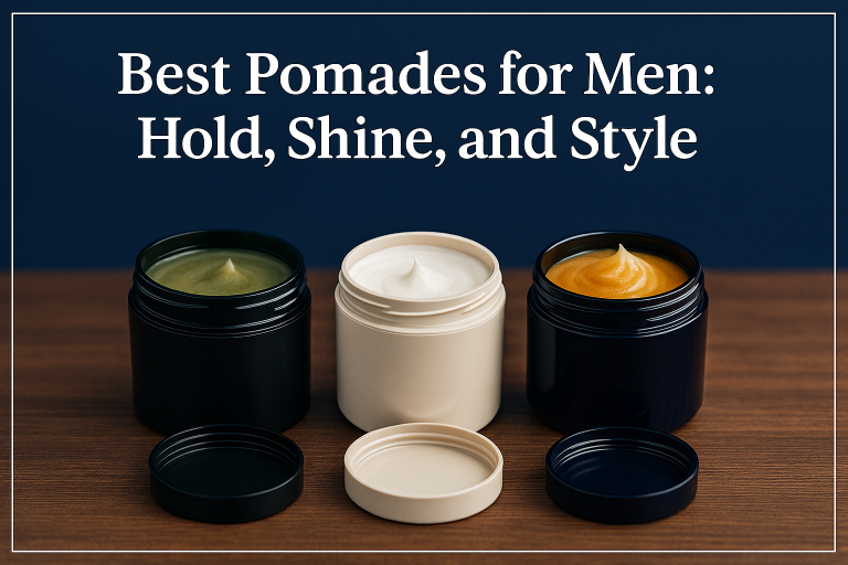 Best Pomades for Men: Hold, Shine, and Style