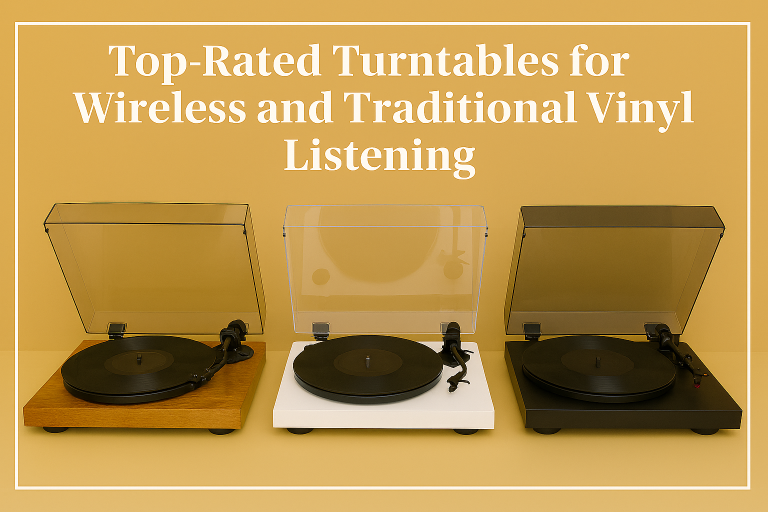 Top-Rated Turntables for Wireless and Traditional Vinyl Listening
