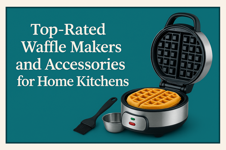 Top-Rated Waffle Makers and Accessories for Home Kitchens