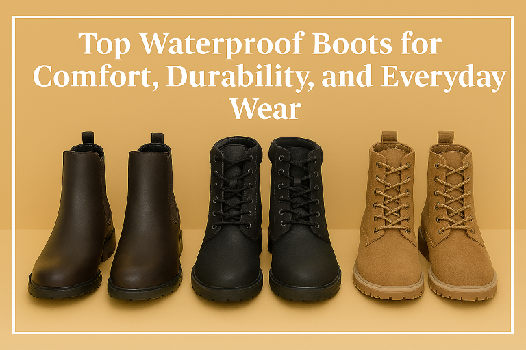 Top Waterproof Boots for Comfort, Durability, and Everyday Wear