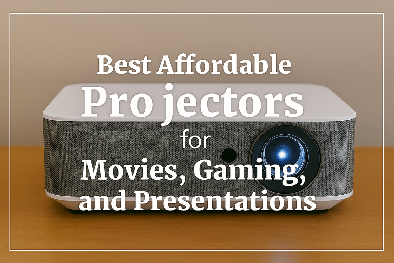 Best Affordable Projectors for Movies, Gaming, and Presentations