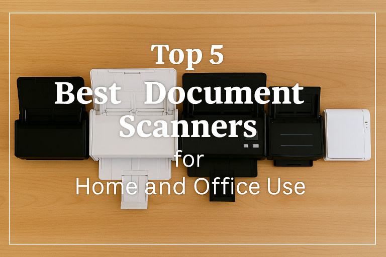 Top 5 Best Document Scanners for Home and Office Use