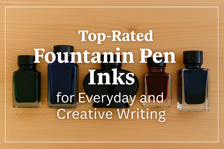 Top-Rated Fountain Pen Inks for Everyday and Creative Writing