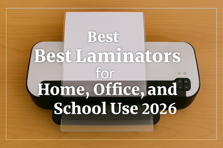 Best Laminators for Home, Office, and School Use 2026