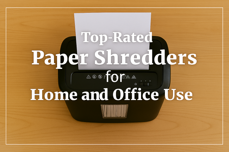 Top-Rated Paper Shredders for Home and Office Use